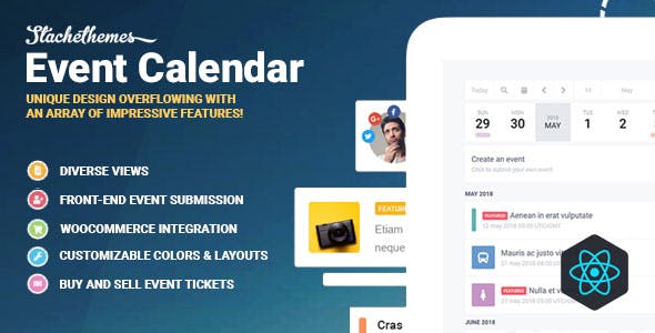 Stachethemes Event Calendar - WordPress Events Calendar Plugin